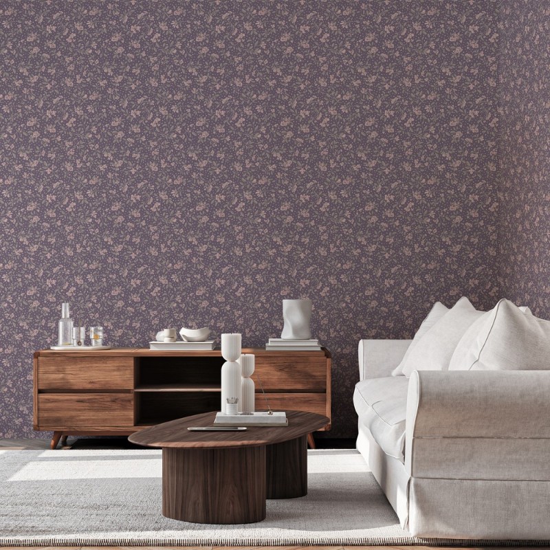 Bild på Färgsättning Branches in Bloom Purple - 1034401-06 - 09843-01